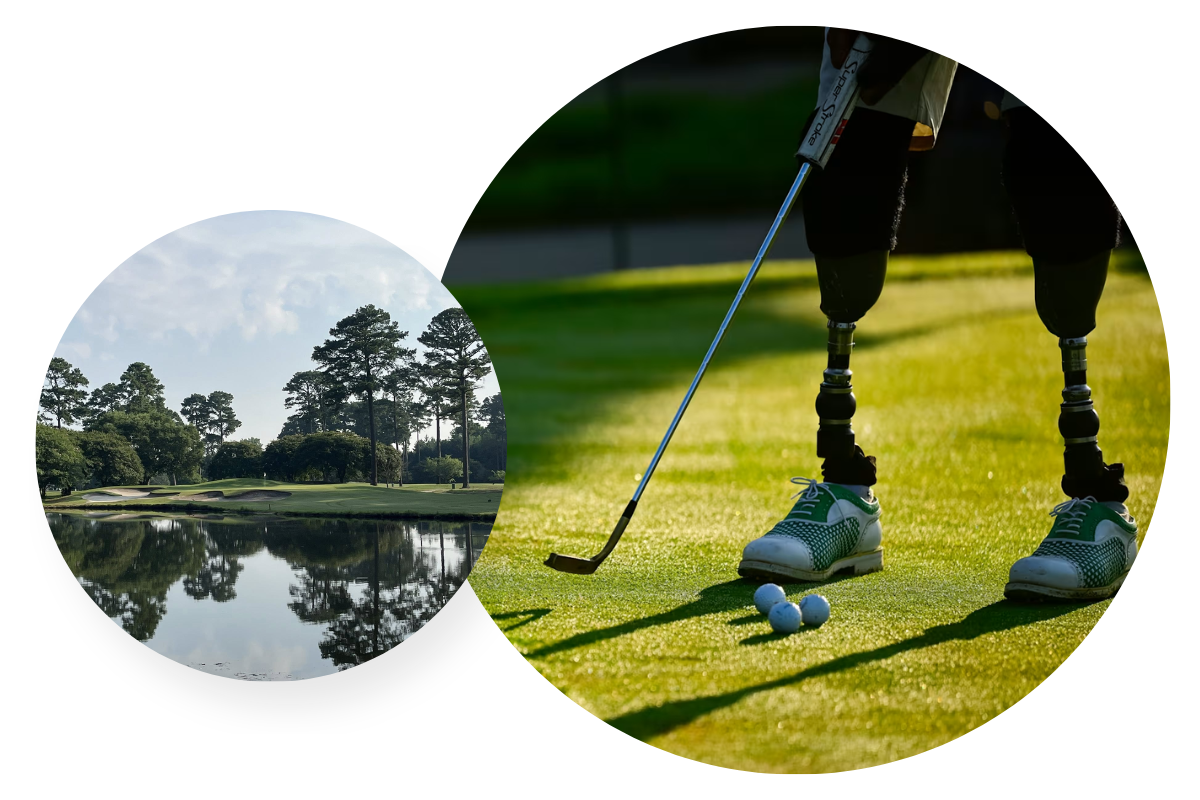 Adaptive Golf Header - Bide-A-Wee