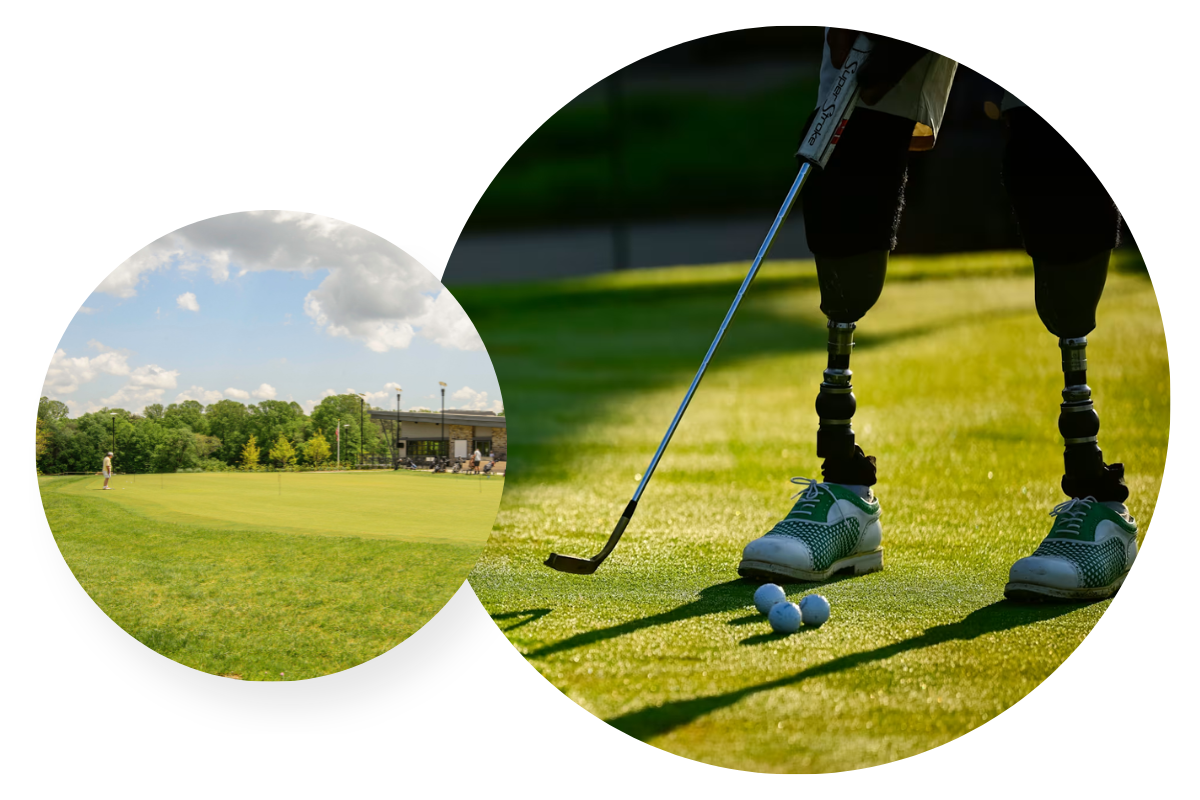 Adaptive Golf Header - Burke Lake